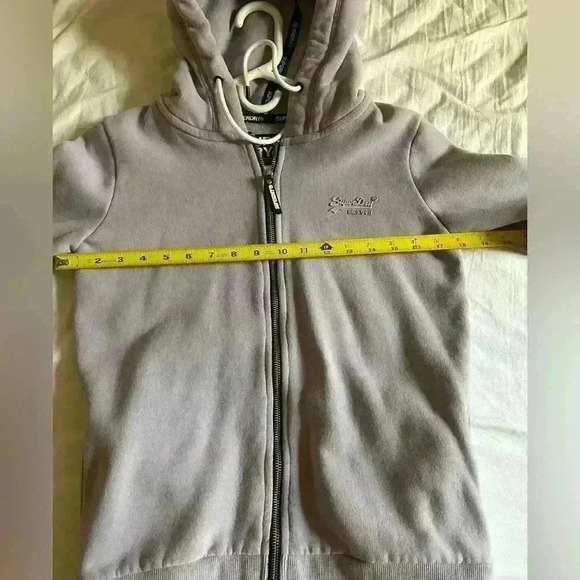 NWOT - Super dry purple zip up - US size 2 - Picture 3 of 6